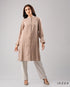 Knee Length Top With Decorative Cuff 58522